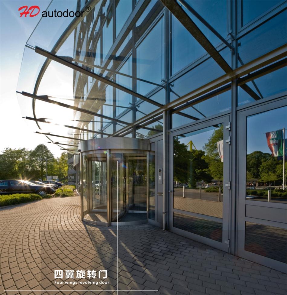 兩翼、三翼、四翼旋轉(zhuǎn)門：青島恒達(dá)自動門(圖5)