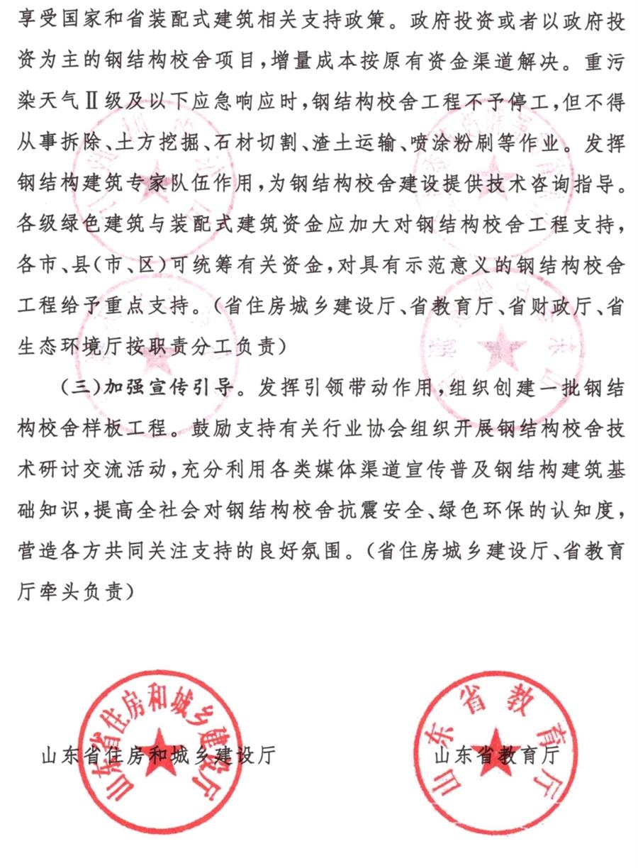 鋼結(jié)構(gòu)校舍建設(shè) 政策扶持知多少！(圖5)